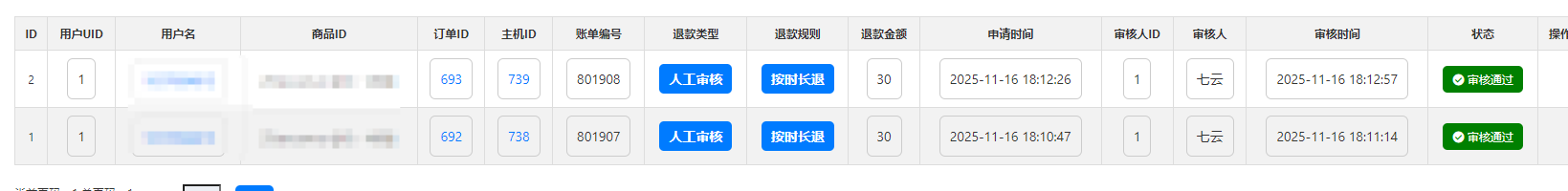 魔方财务批量退款插件2.0(二开版本)